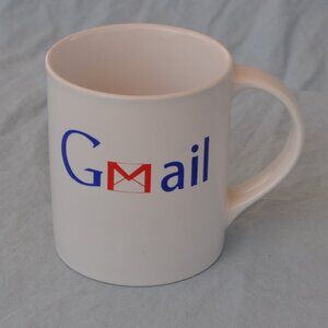 *BOGO mugs* 12 oz Indra stoneware mug 2004 google gmail promo (562w)